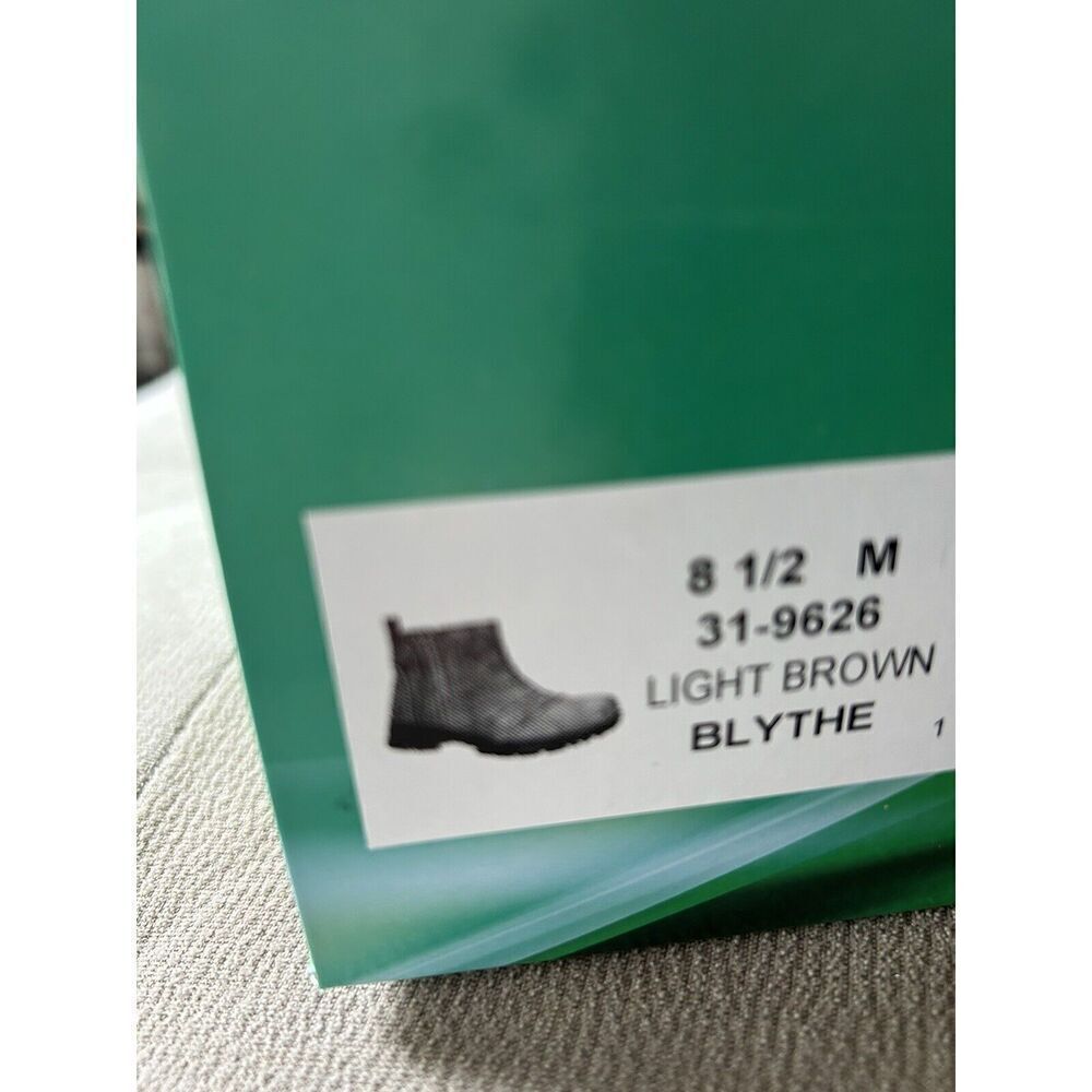 Easy Street Comfort Wave Booties Blythe Light Brown Ultra-Light Insoles S 8.5M - Picture 5 of 7